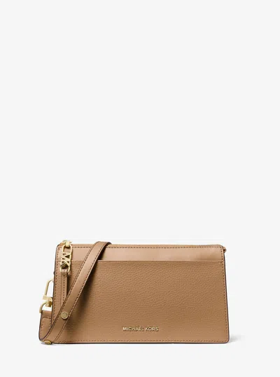 Michael Kors Empire Large Leather Convertible Crossbody Bag In Multi