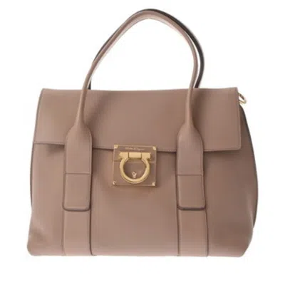 Pre-owned Ferragamo Leather Shoulder Bag () In Multi