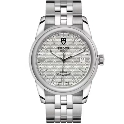 Tudor Men's Classic White Dial Watch In Silver