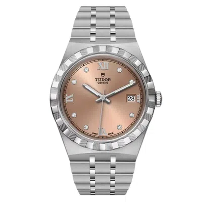 Tudor Men's Royal Brown Dial Watch In Metallic