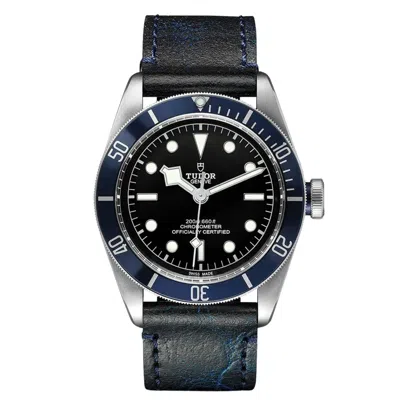 Tudor Men's Black Bay Black Dial Watch In Black
