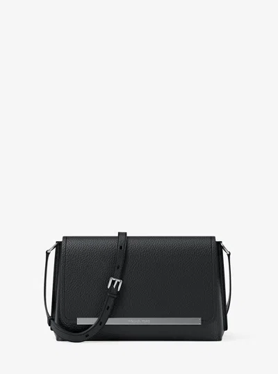 Michael Kors Evelyn Medium Crossbody Bag In Black