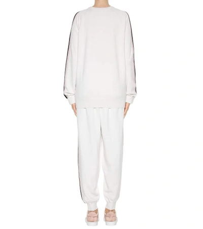 Shop Olivia Von Halle Missy Silk And Cashmere Tracksuit In Moscow