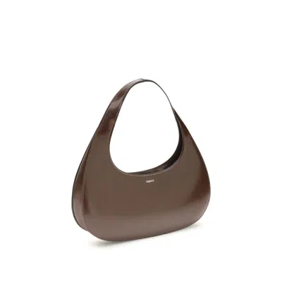 Coperni Brown Leather Shoulder Women's Bag In Brown