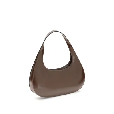 Coperni Brown Leather Shoulder Women's Bag In Brown