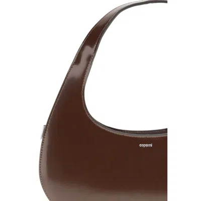 Coperni Brown Leather Shoulder Women's Bag In Brown