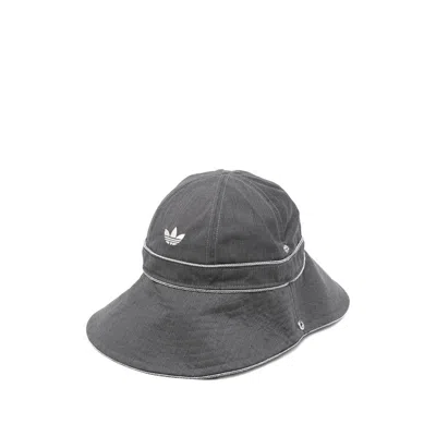 Adidas Originals By Wales Bonner Hat Wb Bucket Hat In Gray