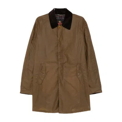 Barbour Ba X Br Wax Trench Coat Wax Clothing In Brown