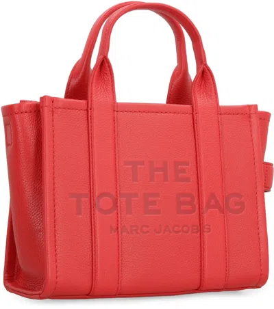 Marc Jacobs The Small Tote Bag Leather In Red