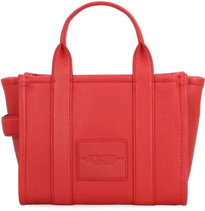 Marc Jacobs The Small Tote Bag Leather In Red
