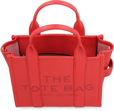 Marc Jacobs The Small Tote Bag Leather In Red