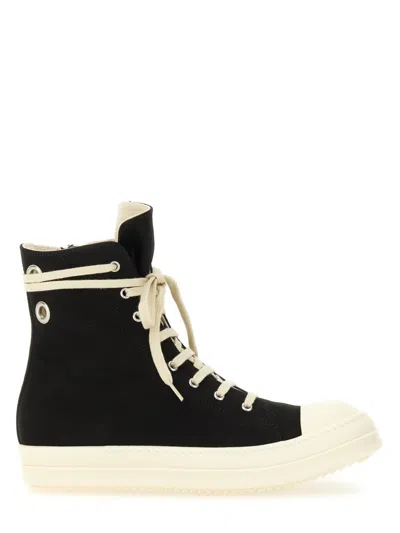Rick Owens X Drkshdw "hollywood Sneaks" Sneaker In Black