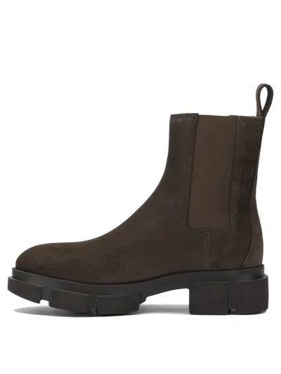Copenhagen Elastic-panel Chelsea Boots In Brown