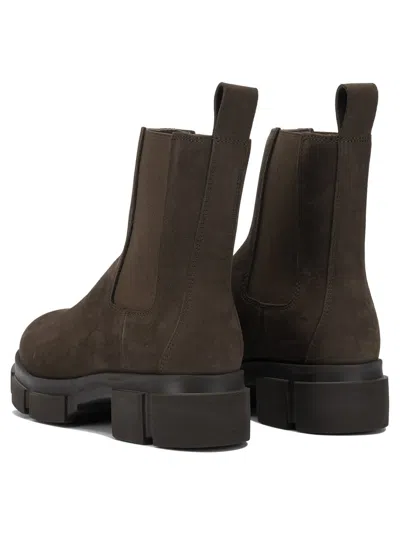 Copenhagen Elastic-panel Chelsea Boots In Brown