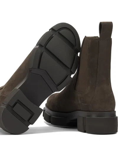 Copenhagen Elastic-panel Chelsea Boots In Brown