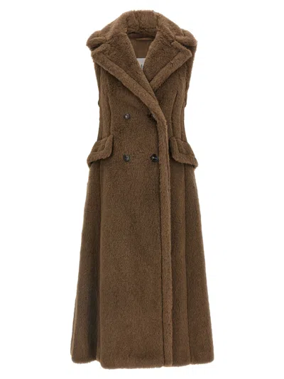 Max Mara Boario1234 Coat In Brown