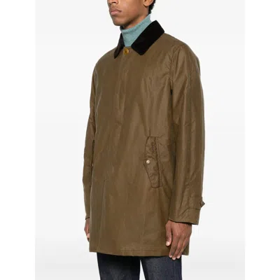 Barbour Ba X Br Wax Trench Coat Wax Clothing In Brown