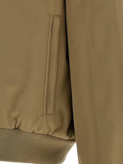 Willy Chavarria Gas Station Puffer Jackets Beige In Brown