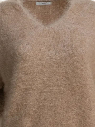 R2w Knitwear Beige In Brown