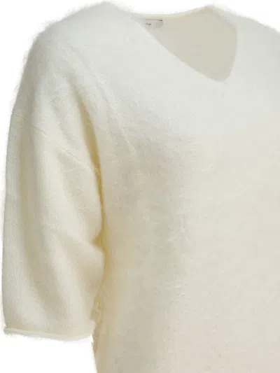 R2w Knitwear White In Neutral