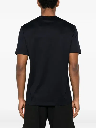 Paul & Shark Logo-print Cotton T-shirt Clothing In Black