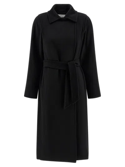 Max Mara Manuela Icon Coat Coats And Trench Coats Black In Black