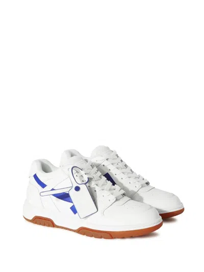 Off-white Leather Out Of Office Mid-top Sneakers In White