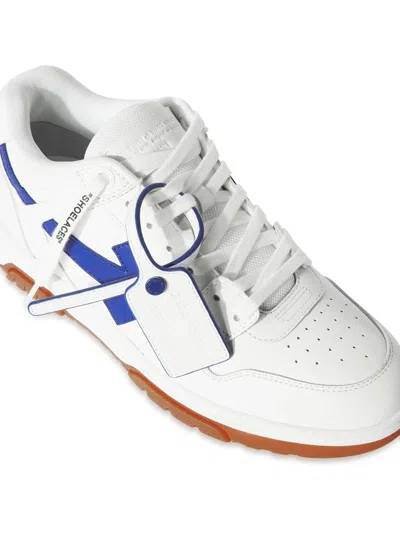 Off-white Leather Out Of Office Mid-top Sneakers In White