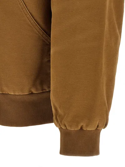 Carhartt Og Active Puffer Jackets Beige In Brown