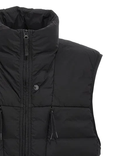 Stone Island Gilet Seamless Tunnel Nylon Down-tc In Black
