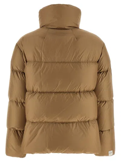 Max Mara The Cube Seica Down Jacket In Brown