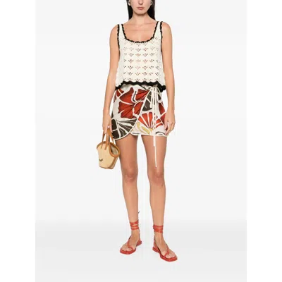 Sir Julietta Floral Print Skirt In Multi