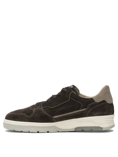Mephisto Marius Velvet Low-top Sneakers In Brown