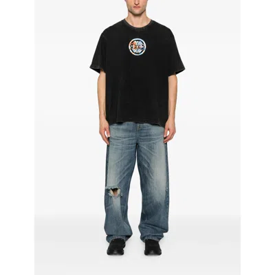 Moose Knuckles Graphic T-shirt In Black