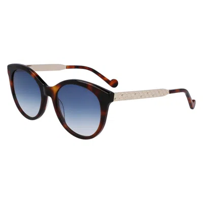 Liu •jo Brown Acetate Sunglasses In Brown