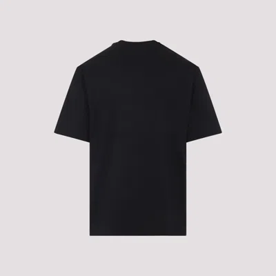 Amiri Scripted Crew Neck Short Sleeve T-shirt In Black