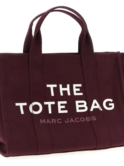 Marc Jacobs The Canvas Medium Tote Shopping Bag In Burgundy