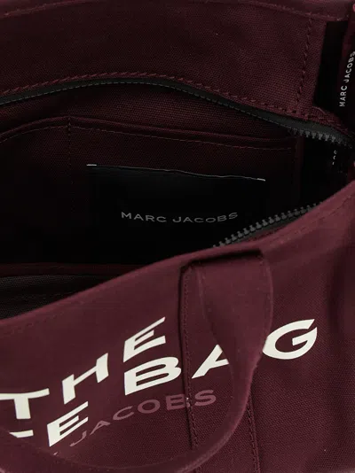 Marc Jacobs The Canvas Medium Tote Shopping Bag In Burgundy