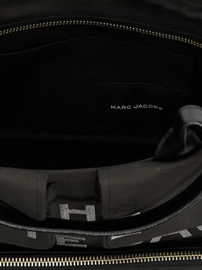 Marc Jacobs The Cargo Canvas Large Tote Shopping Bag In Black