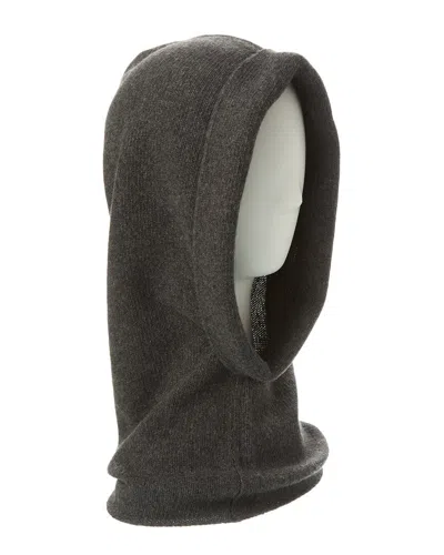Portolano Cashmere Hood In Gray