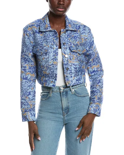 Derek Lam 10 Crosby Marc Jacket In Blue