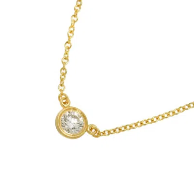Pre-owned Tiffany & Co Yellow Gold (18k) Necklace () In Multi