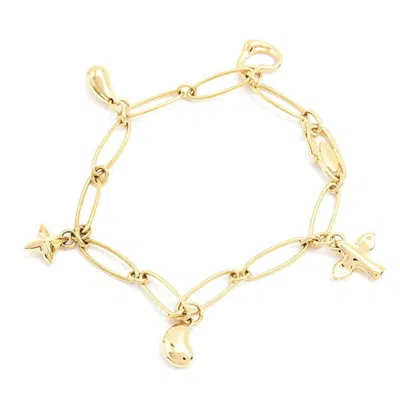 Pre-owned Tiffany & Co Yellow Gold (18k) Charm Bracelet () In Multi