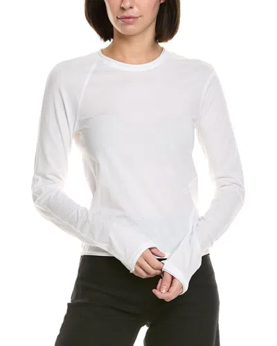 Helmut Lang Twisted Top In White