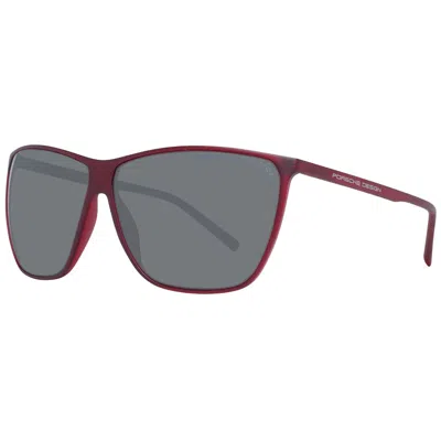 Porsche Design Red Polyamide Sunglasses In Red