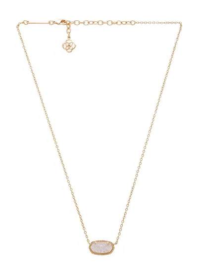 Kendra Scott Elisa Rose Gold Pendant Necklace - In Gold