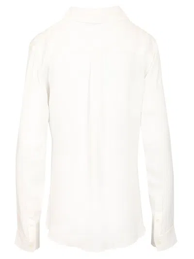 Acne Studios Women Long-sleeved Blouse In White