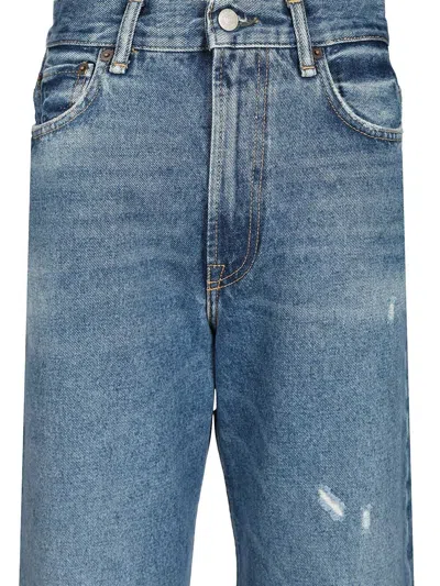Acne Studios Women Regular Fit Jeans In Blue