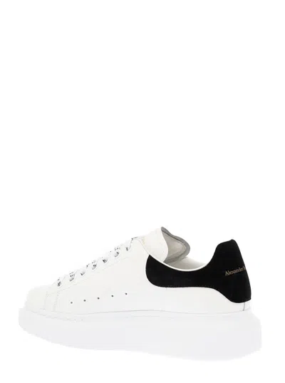 Alexander Mcqueen Oversized Lace Up Sneakers In White
