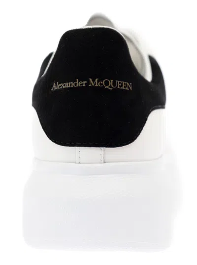 Alexander Mcqueen Oversized Lace Up Sneakers In White